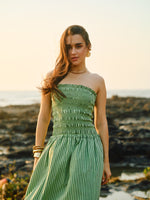 Load image into Gallery viewer, SIA SMOCKED DRESS