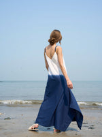 Load image into Gallery viewer, NORAH BLUE OMBRE SLIP DRESS