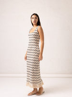 Load image into Gallery viewer, MARIA CROCHET DRESS