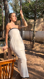 Load image into Gallery viewer, CLAIRE BEIGE SKIRT SET