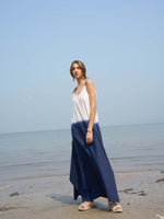 Load image into Gallery viewer, NORAH BLUE OMBRE SLIP DRESS