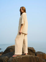Load image into Gallery viewer, MARGOT WHEAT SET (SHIRT- PANTS)