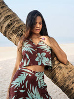 Load image into Gallery viewer, PALM TOP AND PANT SET