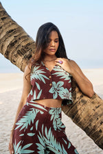 Load image into Gallery viewer, PALM TOP AND PANT SET