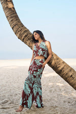 Load image into Gallery viewer, PALM TOP AND PANT SET