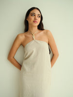 Load image into Gallery viewer, DUNE HALTER DRESS
