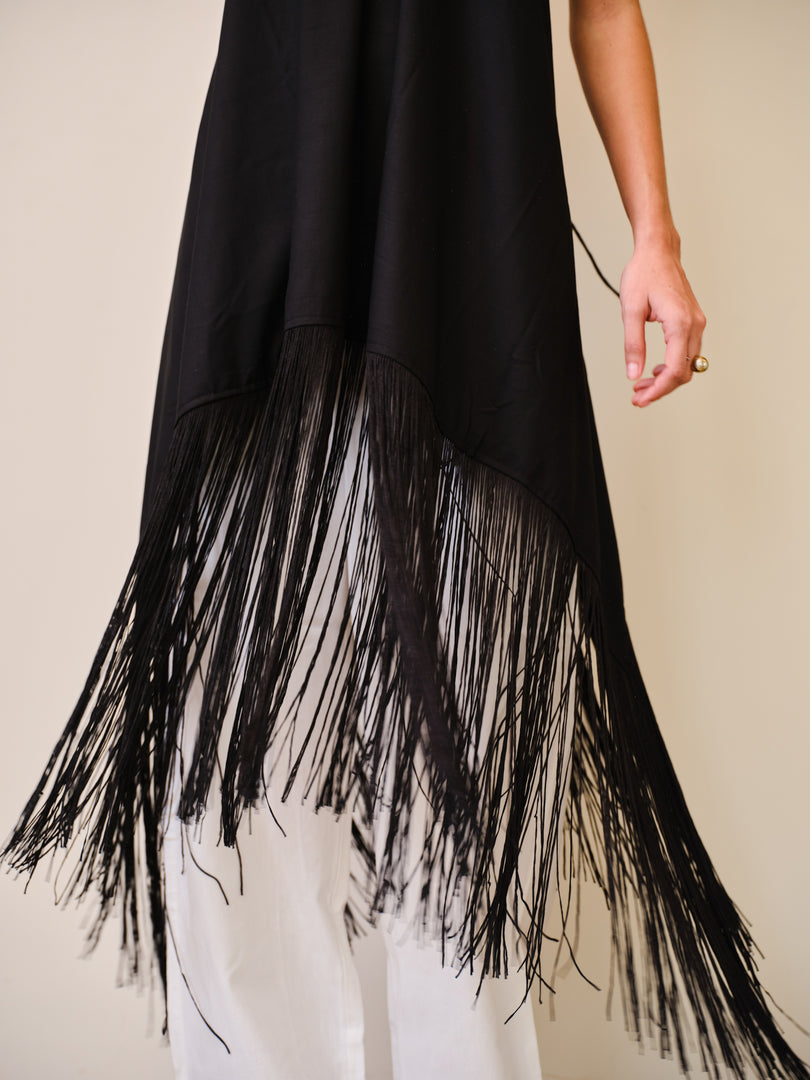 DEMI FRINGE LONGLINE