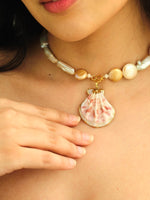 Load image into Gallery viewer, DUA MIX SHELL NECKLACE
