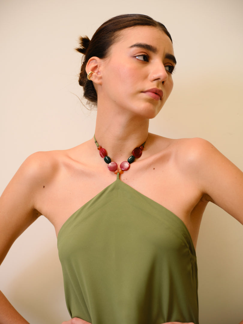 NERA BEADED DRESS