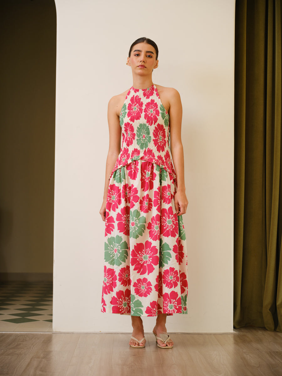 FIORA SMOCKED DRESS