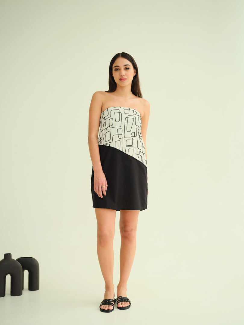 PETAL TUBE DRESS