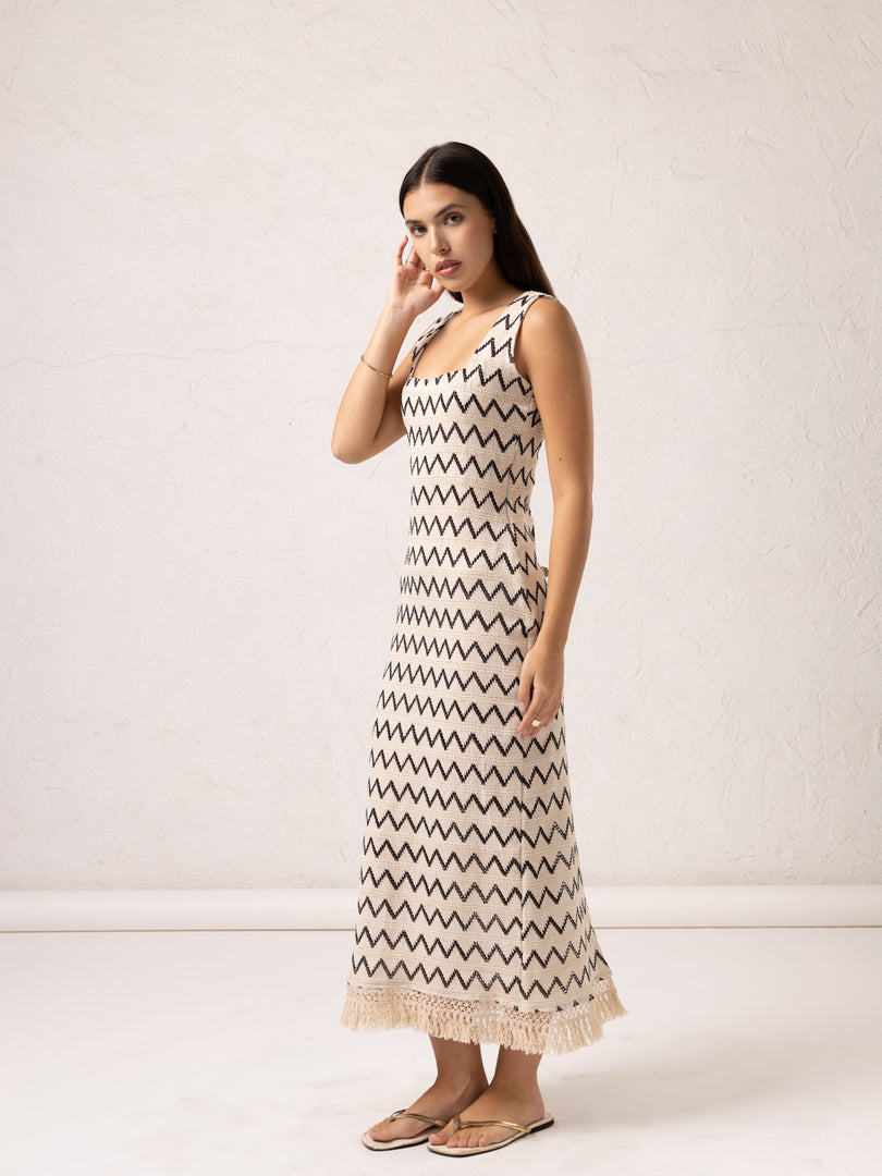 MARIA CROCHET DRESS
