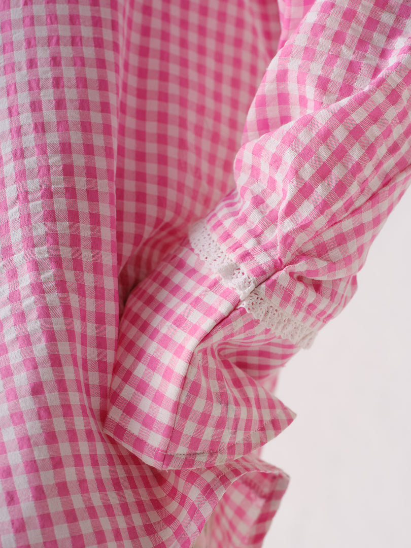 POPPY CHECKS SHIRT