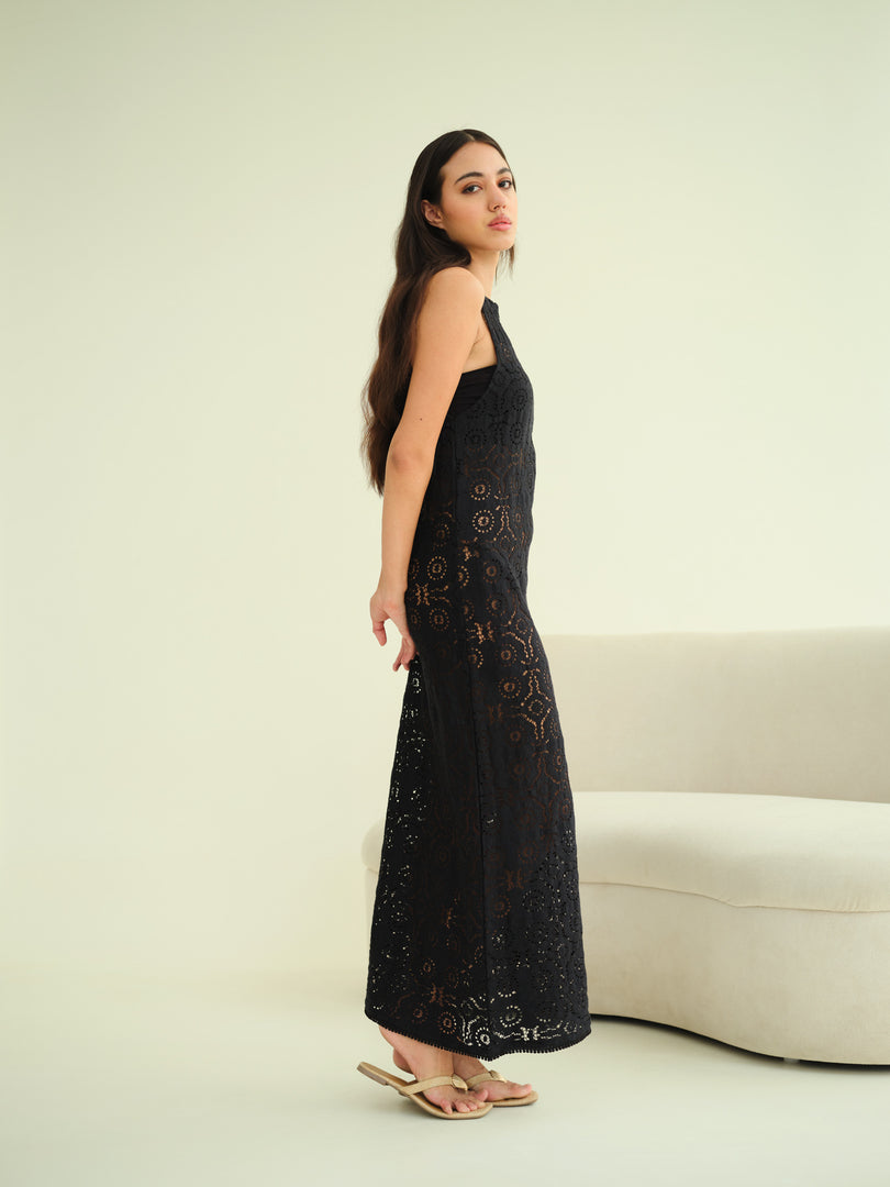 LOTUS STRAIGHT-CUT DRESS