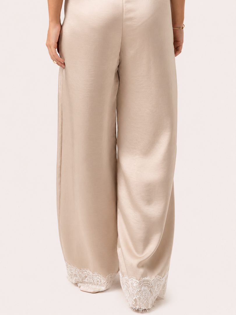 LUNE SATIN PANTS