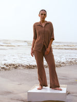 Load image into Gallery viewer, ROBBIE CROCHET SHIRT