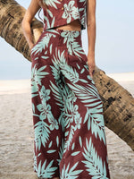 Load image into Gallery viewer, PALM  TOP AND PANT SET