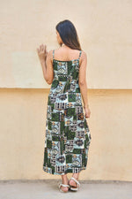 Load image into Gallery viewer, DAKOTA TRIBAL PRINT DRESS
